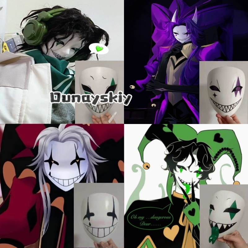Anime Gra Cyrk Cosplay Kostium – 3D Printing Mask recenzja i cena