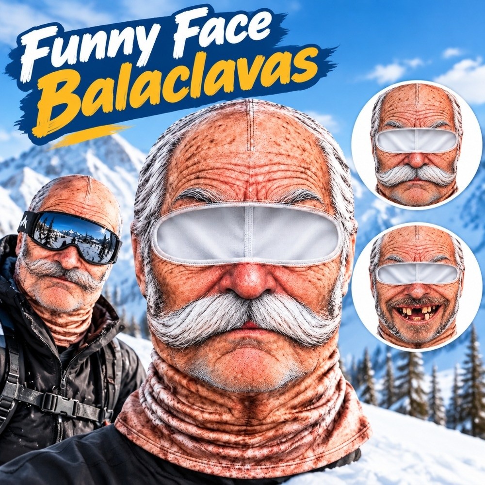 Zimowa, zabawna maska narciars – 3D Printing Mask recenzja i cena