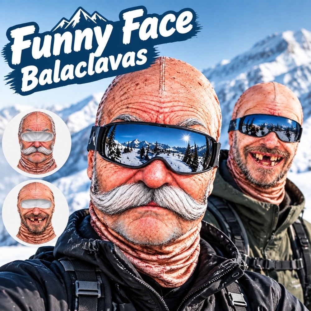 Zimowa, zabawna maska narciars – 3D Printing Mask recenzja i cena