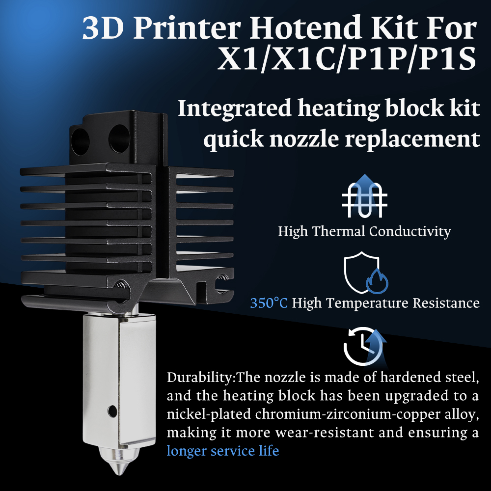 Hotend do Bambu Lab P1P X1C P1 – 3D Printing Bambu Lab recenzja i cena