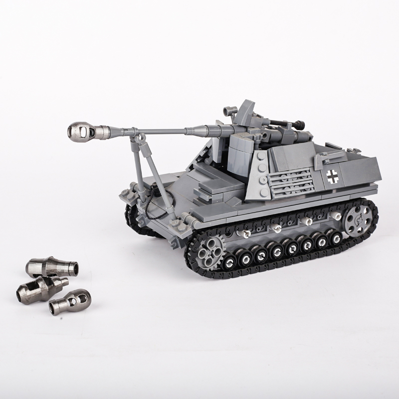 MOC 3D wydrukowano WW2 broń wo – 3D Printing Lego Bricks recenzja i cena